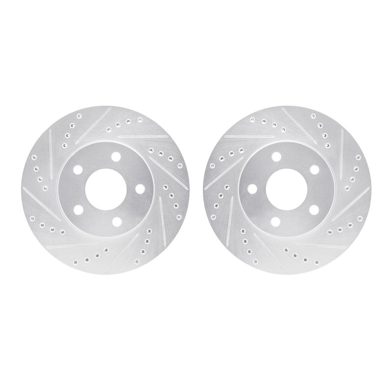 Dynamite Friction 7002-47029 Disc Brake Rotor Set - Front