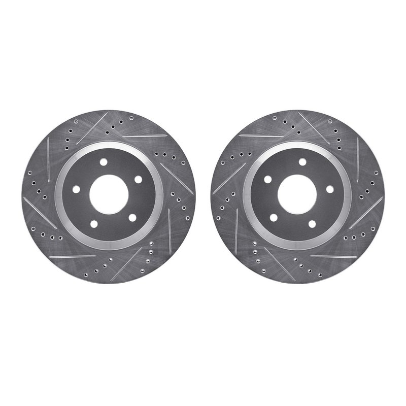 Dynamite Friction 7002-47033 Disc Brake Rotor Set - Front