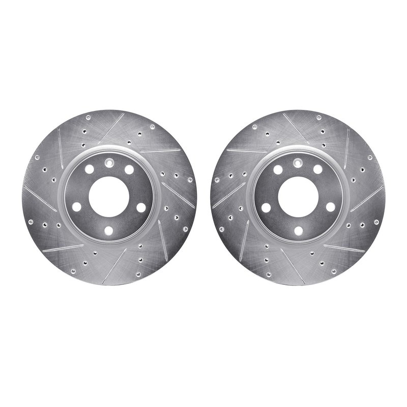 Dynamite Friction 7002-47035 Disc Brake Rotor Set - Front