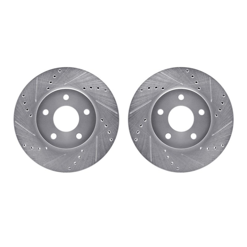 Dynamite Friction 7002-47037 Disc Brake Rotor Set - Front