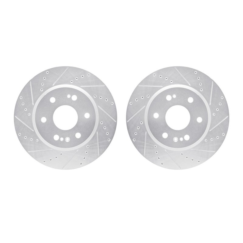 Dynamite Friction 7002-47040 Disc Brake Rotor Set - Front