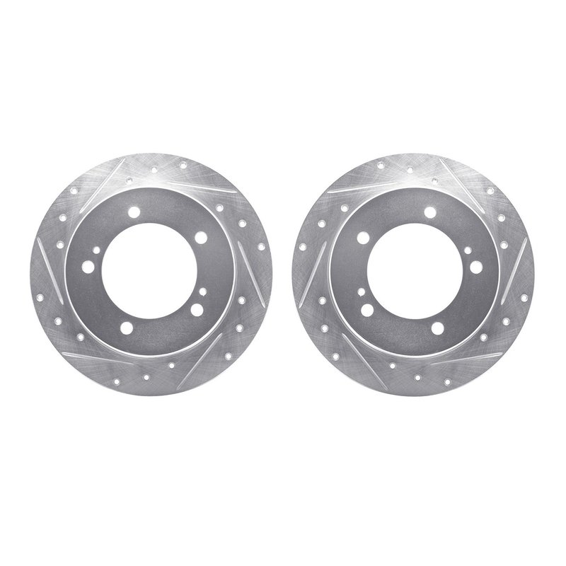 Dynamite Friction 7002-47044 Disc Brake Rotor Set - Front