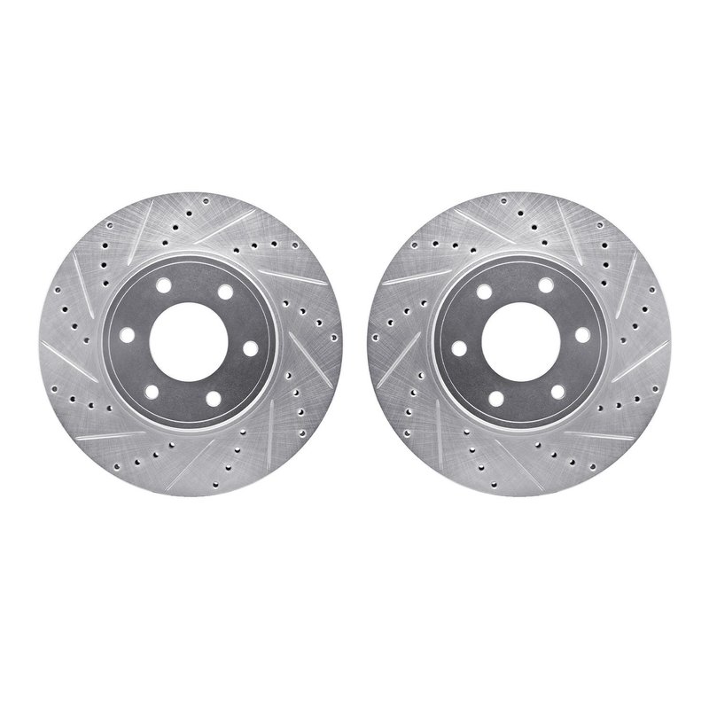 Dynamite Friction 7002-47047 Disc Brake Rotor Set - Front