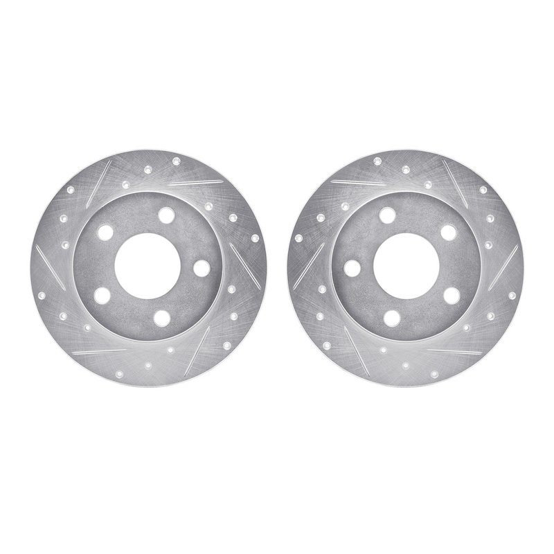 Dynamite Friction 7002-47048 Disc Brake Rotor Set - Rear