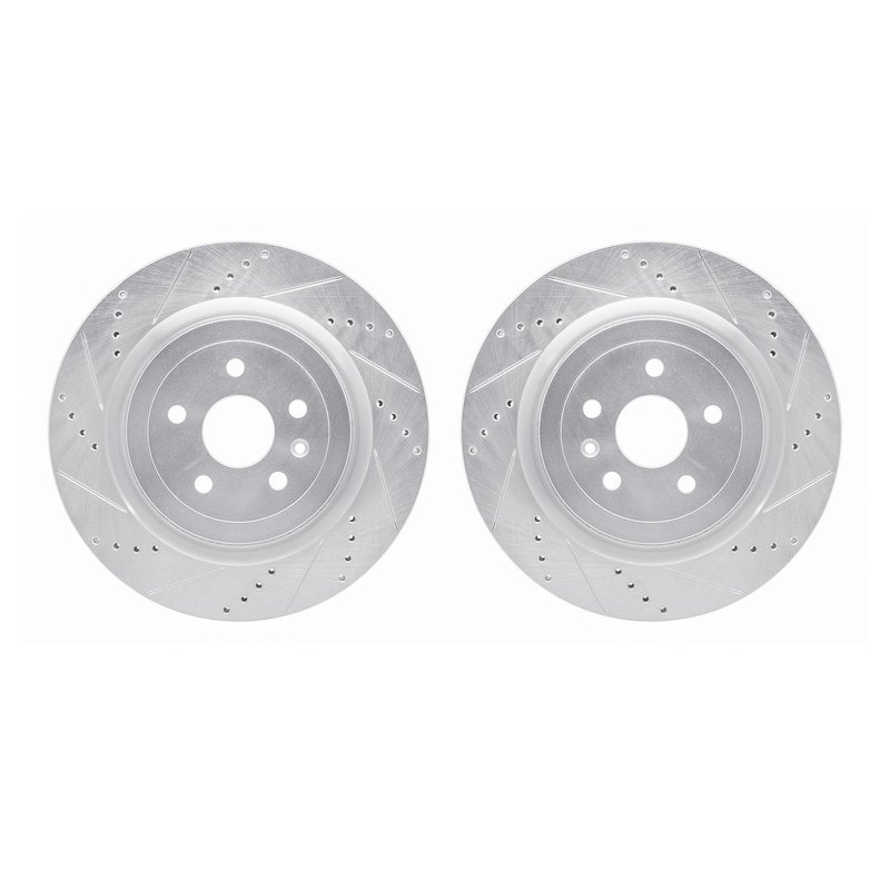 Dynamite Friction 7002-47053 Disc Brake Rotor Set - Rear
