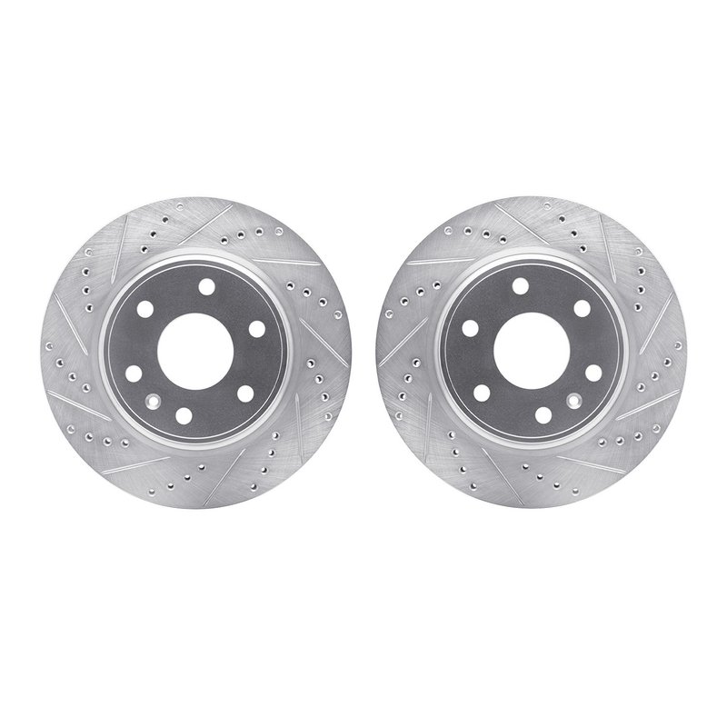 Dynamite Friction 7002-48000 Disc Brake Rotor Set - Front
