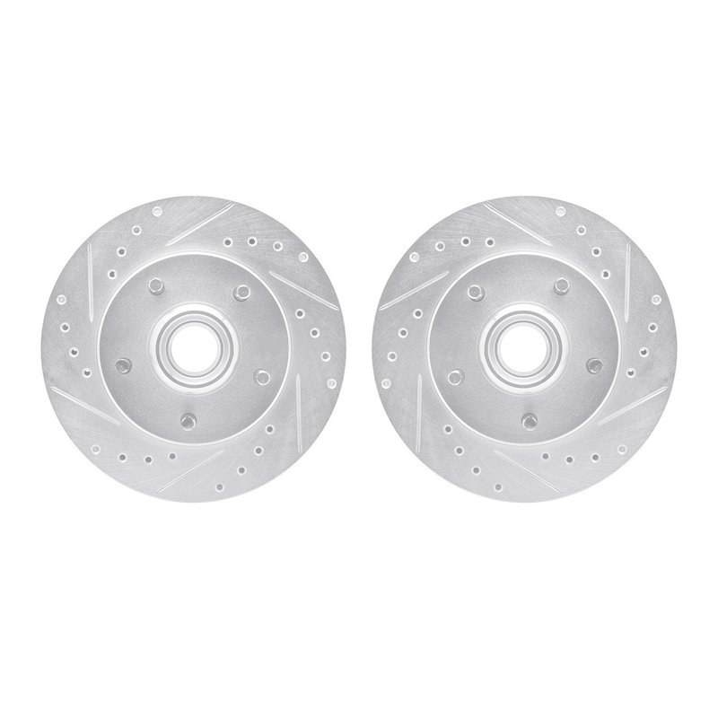 Dynamite Friction 7002-48013 Disc Brake Rotor Set - Front