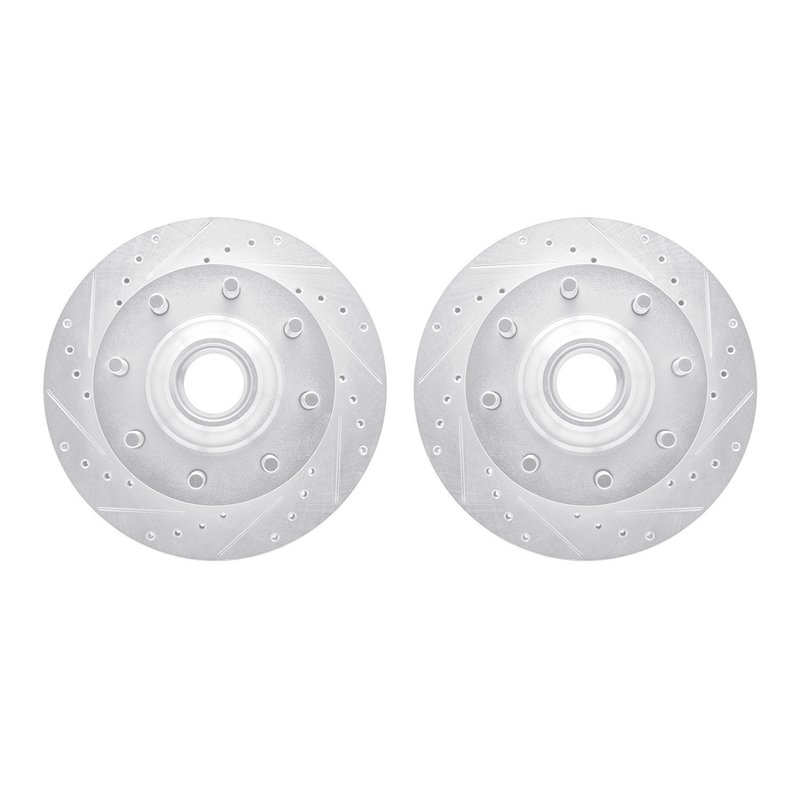 Dynamite Friction 7002-48019 Disc Brake Rotor Set - Front