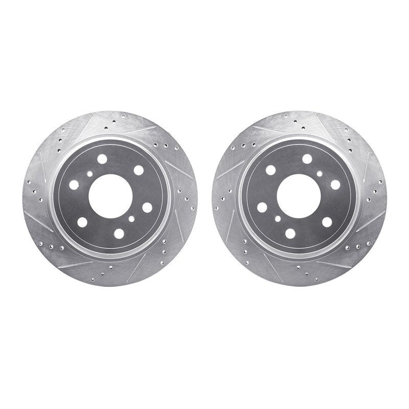 Dynamite Friction 7002-48056 Disc Brake Rotor Set - Rear