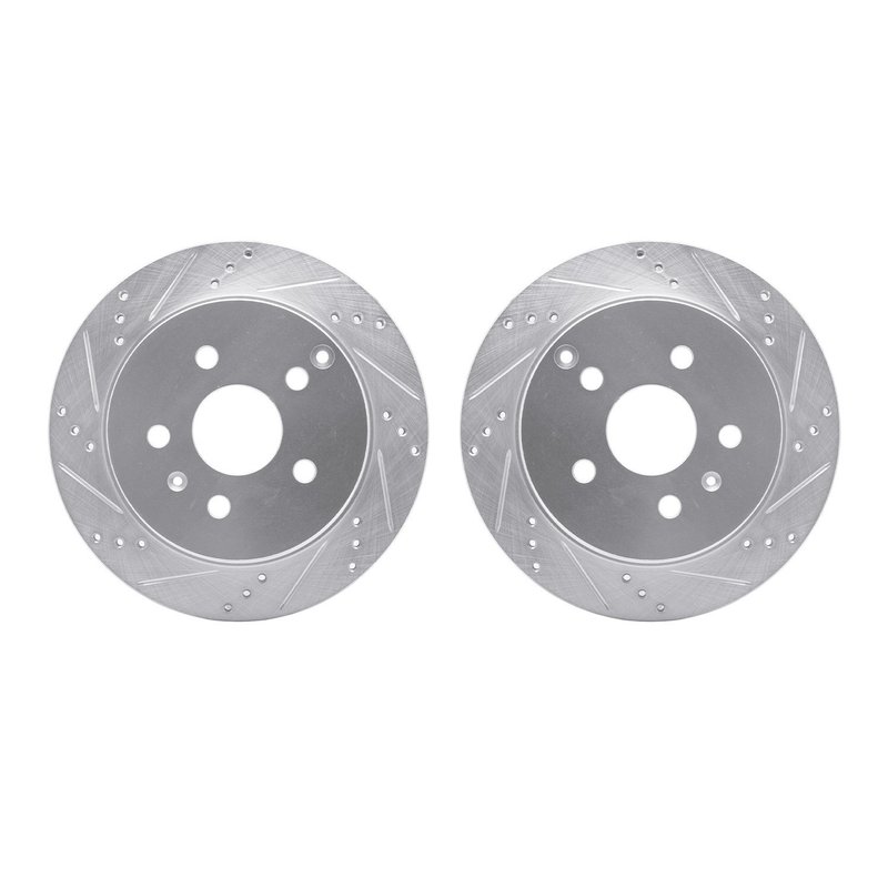 Dynamite Friction 7002-48064 Disc Brake Rotor Set - Rear