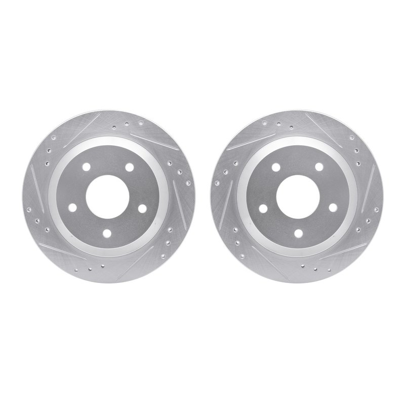 Dynamite Friction 7002-52019 Disc Brake Rotor Set - Rear