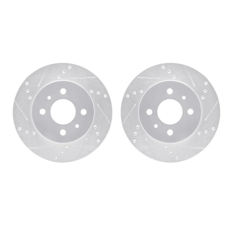 Dynamite Friction 7002-53003 Disc Brake Rotor Set - Front