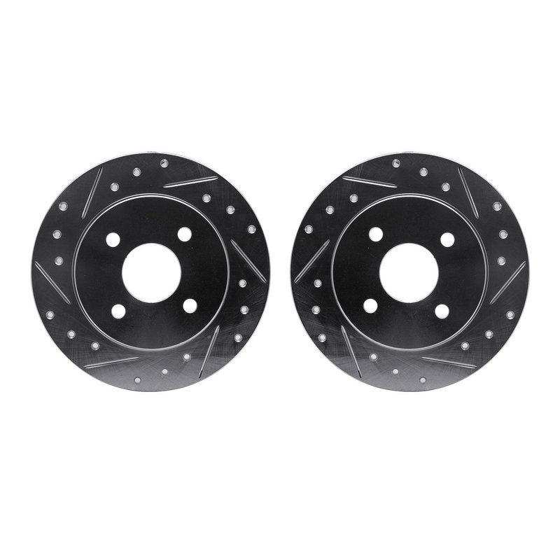 Dynamite Friction 7002-53007 Disc Brake Rotor Set - Rear