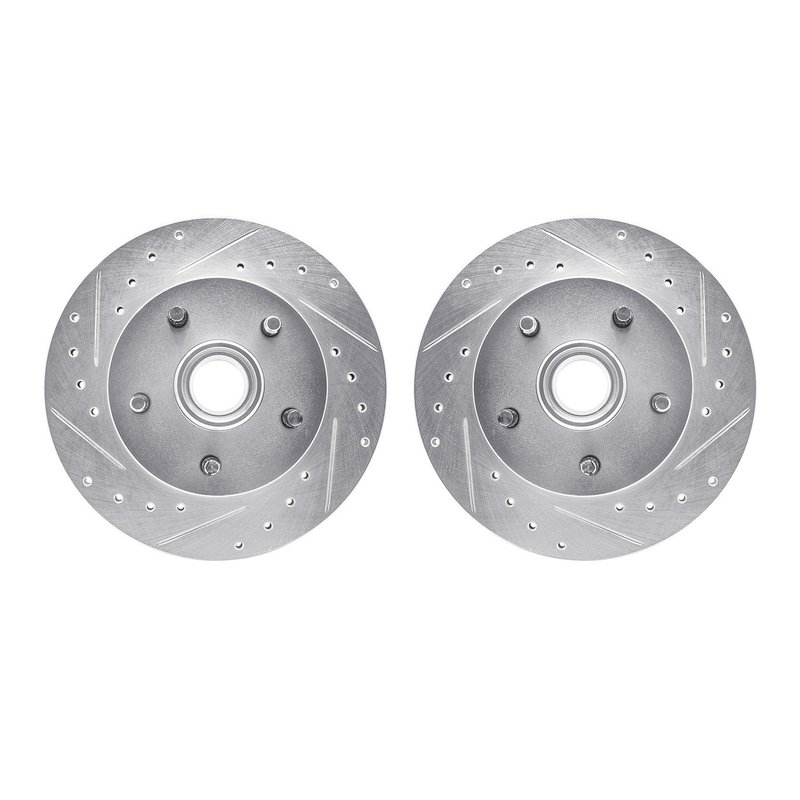 Dynamite Friction 7002-54001 Disc Brake Rotor Set - Front