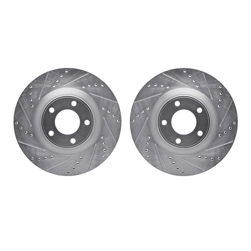Dynamite Friction 7002-54051 Disc Brake Rotor Set - Front