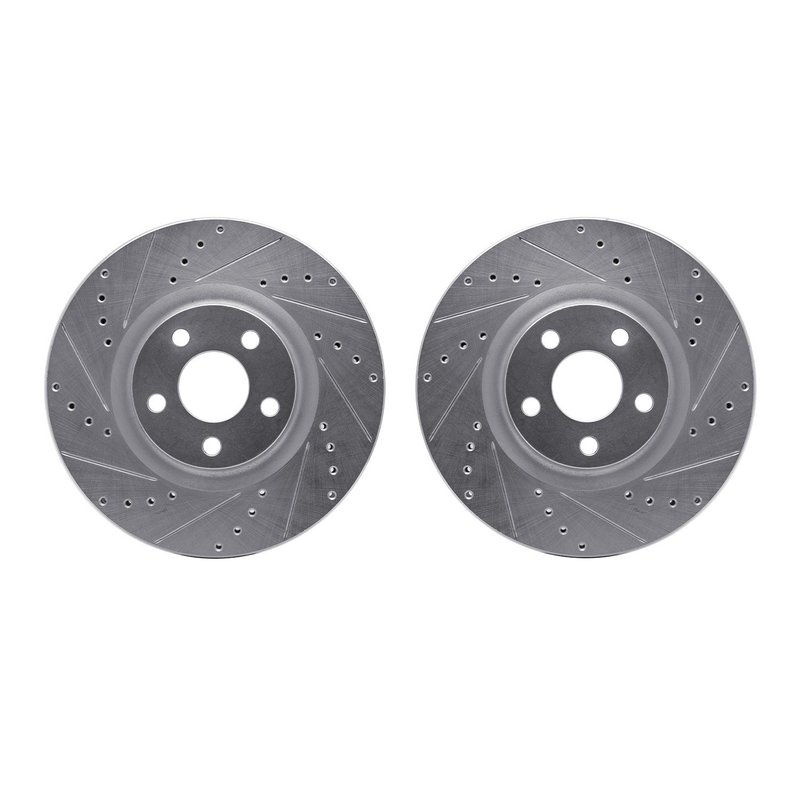 Dynamite Friction 7002-54053 Disc Brake Rotor Set - Front