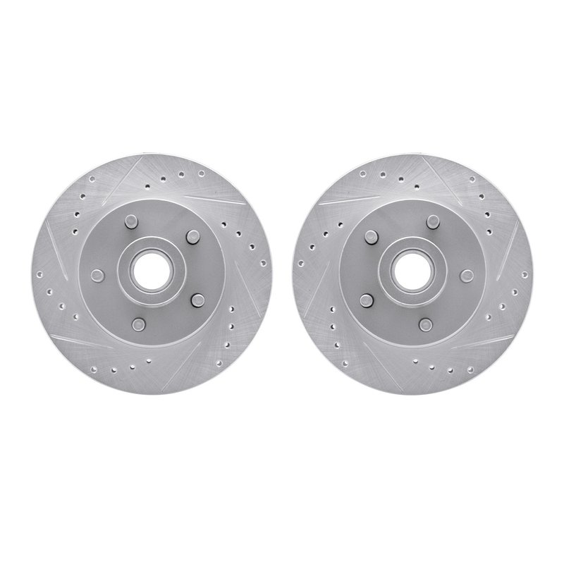 Dynamic Friction 7002-54055 Disc Brake Rotor Set - Front