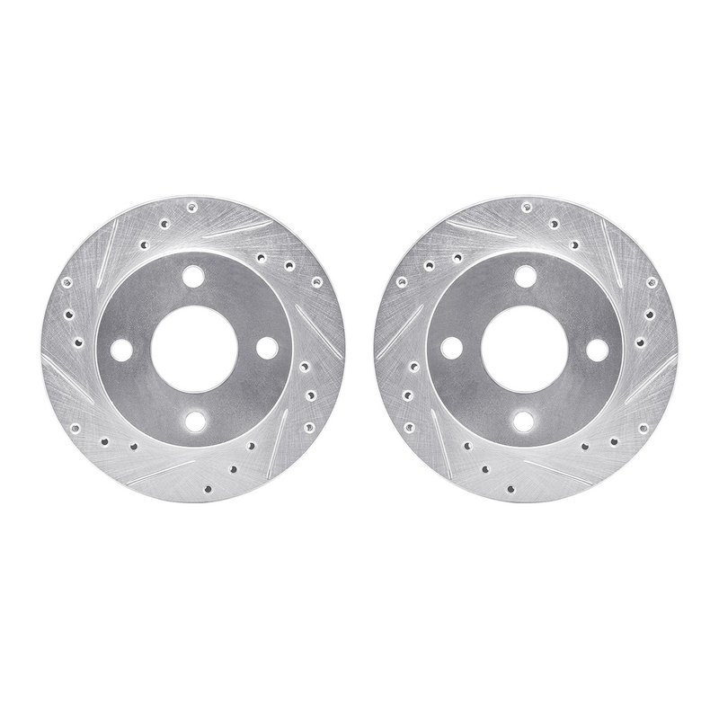 Dynamite Friction 7002-54060 Disc Brake Rotor Set - Front