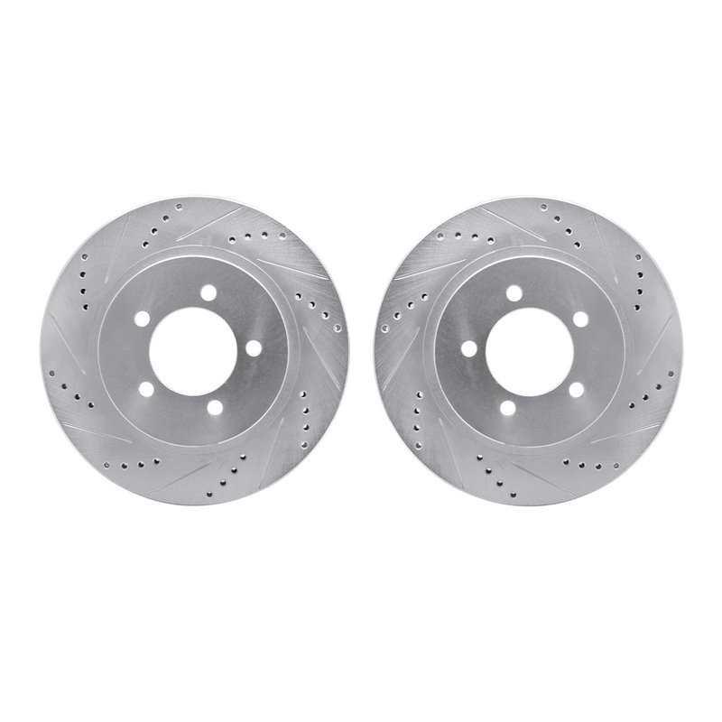 Dynamite Friction 7002-54077 Disc Brake Rotor Set - Front