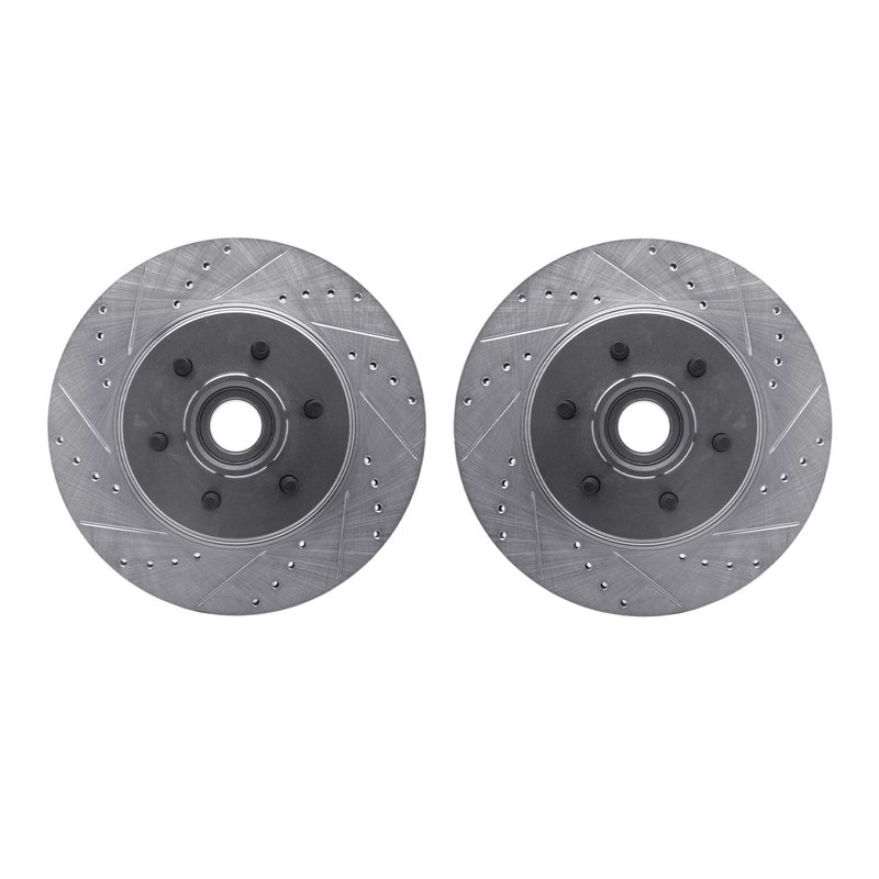 Dynamite Friction 7002-54089 Disc Brake Rotor Set - Front