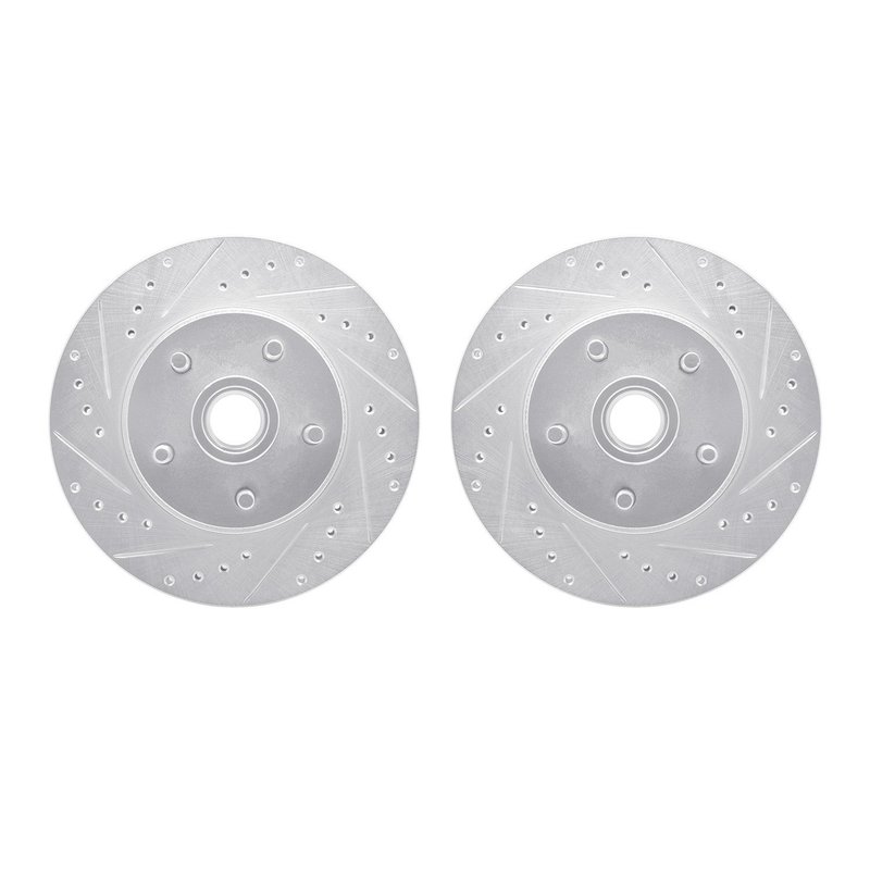 Dynamite Friction 7002-54128 Disc Brake Rotor Set - Front