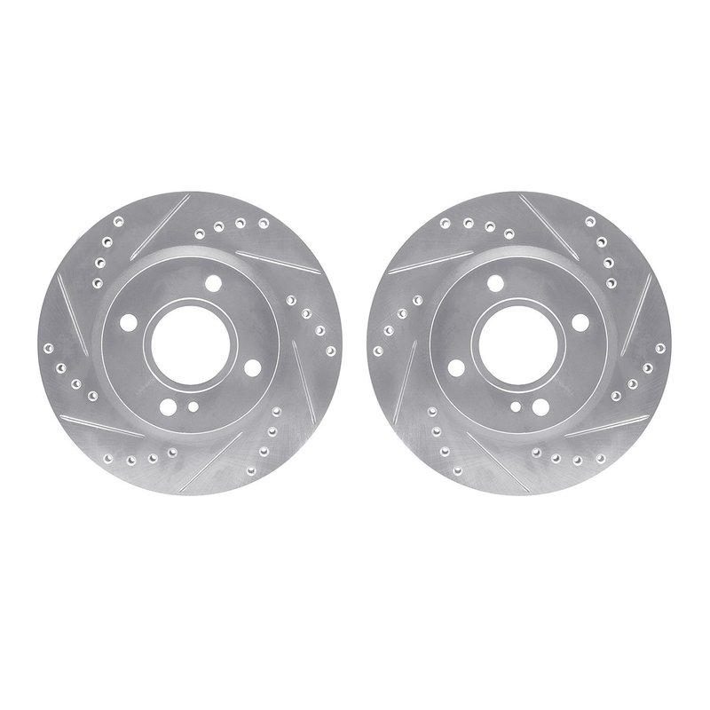 Dynamite Friction 7002-54132 Disc Brake Rotor Set - Front