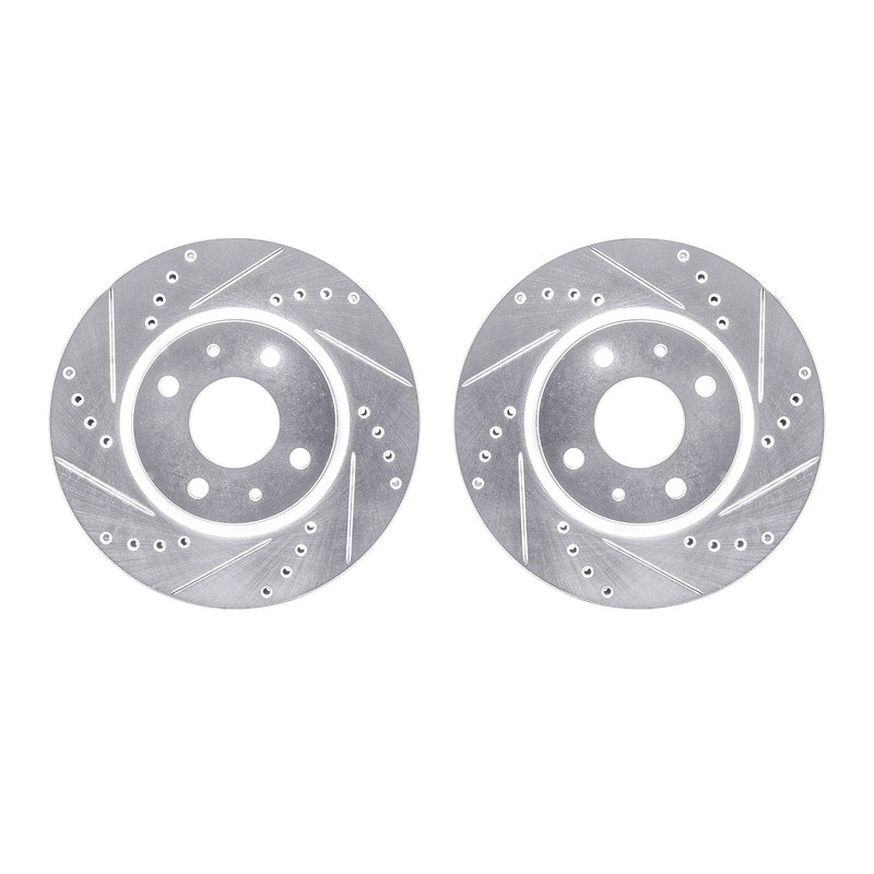 Dynamite Friction 7002-54137 Disc Brake Rotor Set - Front