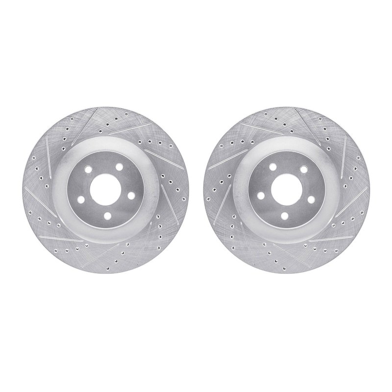 Dynamite Friction 7002-54139 Disc Brake Rotor Set - Front