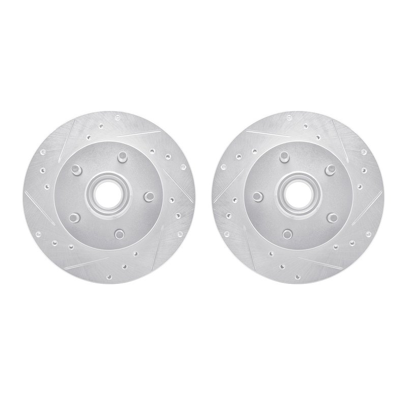 Dynamite Friction 7002-54166 Disc Brake Rotor Set - Front