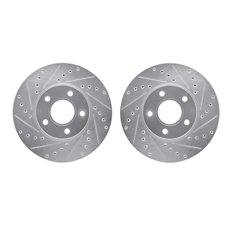 Dynamite Friction 7002-54177 Disc Brake Rotor Set - Front