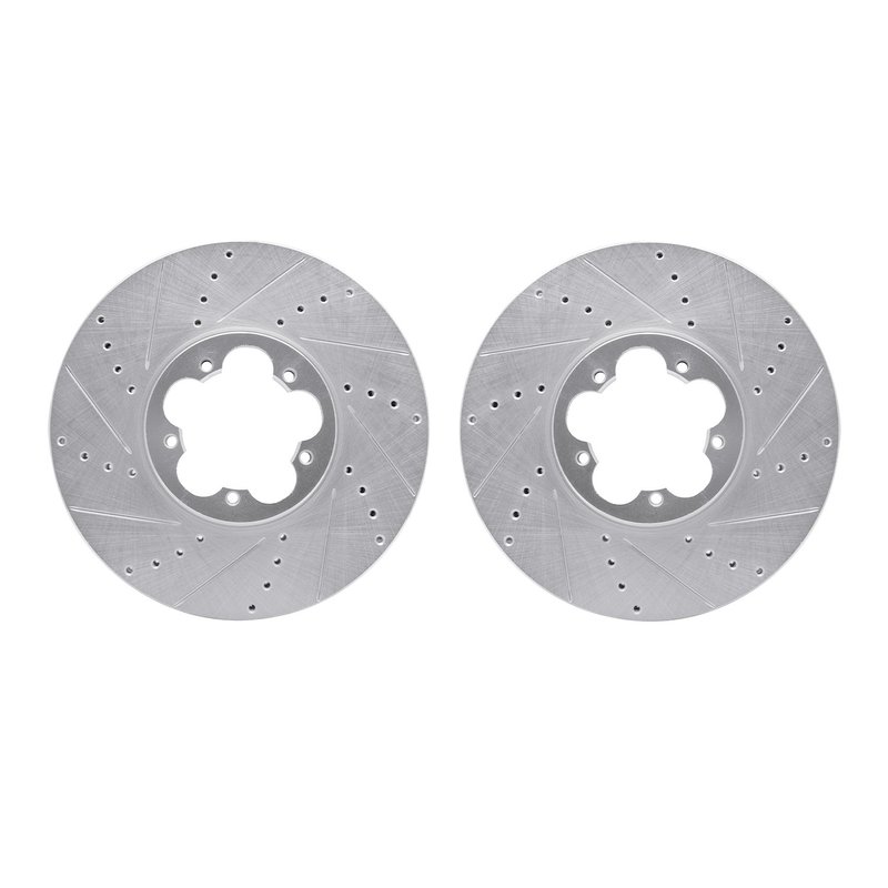 Dynamite Friction 7002-54179 Disc Brake Rotor Set - Front