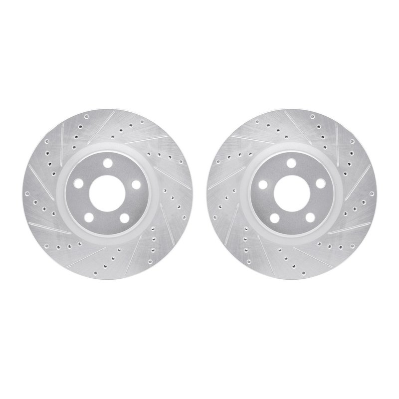 Dynamite Friction 7002-54184 Disc Brake Rotor Set - Front
