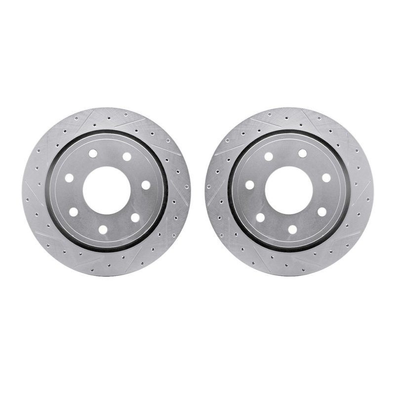 Dynamic Friction 7002-54218 Disc Brake Rotor Set - Rear