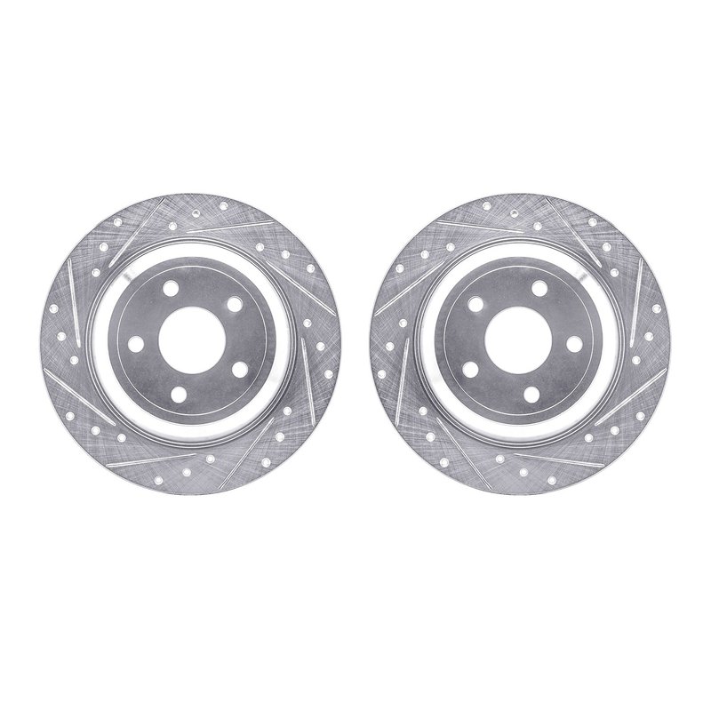 Dynamite Friction 7002-54230 Disc Brake Rotor Set - Rear