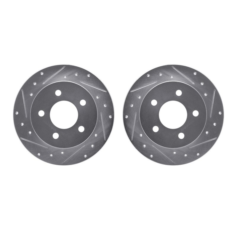 Dynamite Friction 7002-54238 Disc Brake Rotor Set - Rear