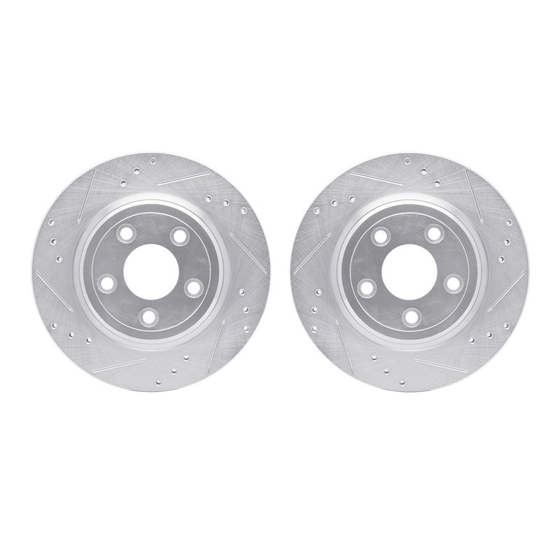 Dynamite Friction 7002-54249 Disc Brake Rotor Set - Rear