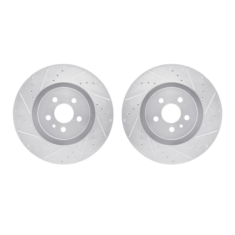 Dynamite Friction 7002-55000 Disc Brake Rotor Set - Front