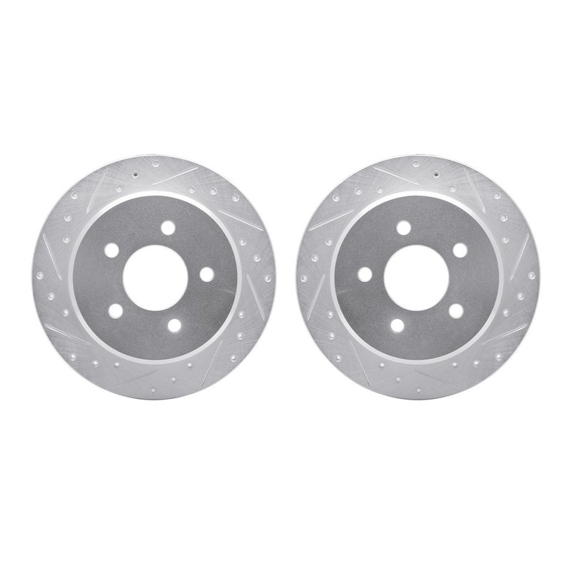 Dynamite Friction 7002-56014 Disc Brake Rotor Set - Rear