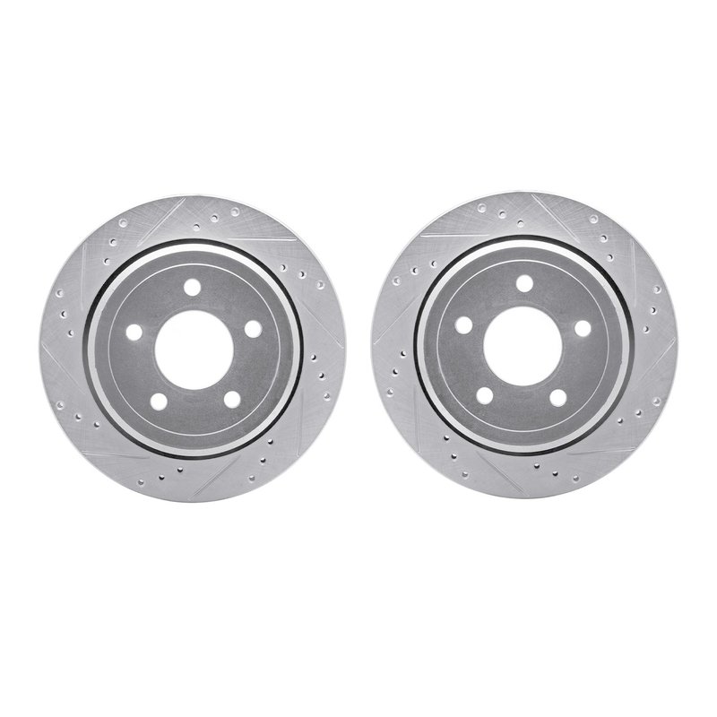Dynamite Friction 7002-56016 Disc Brake Rotor Set - Rear