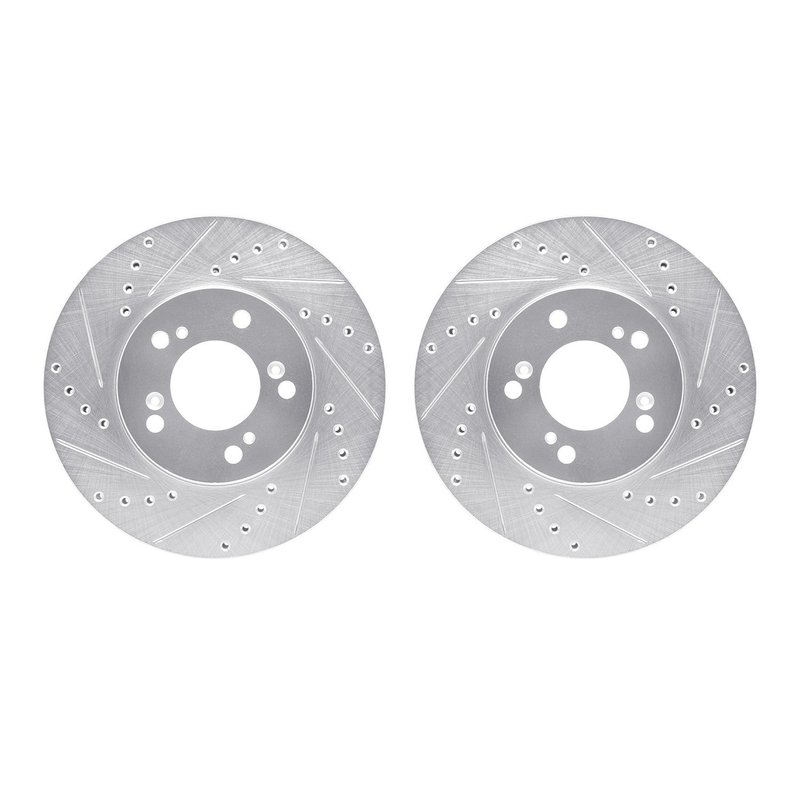 Dynamite Friction 7002-58004 Disc Brake Rotor Set - Front