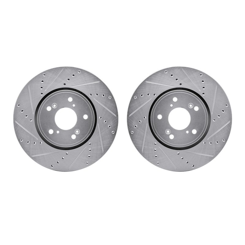 Dynamite Friction 7002-58005 Disc Brake Rotor Set - Front