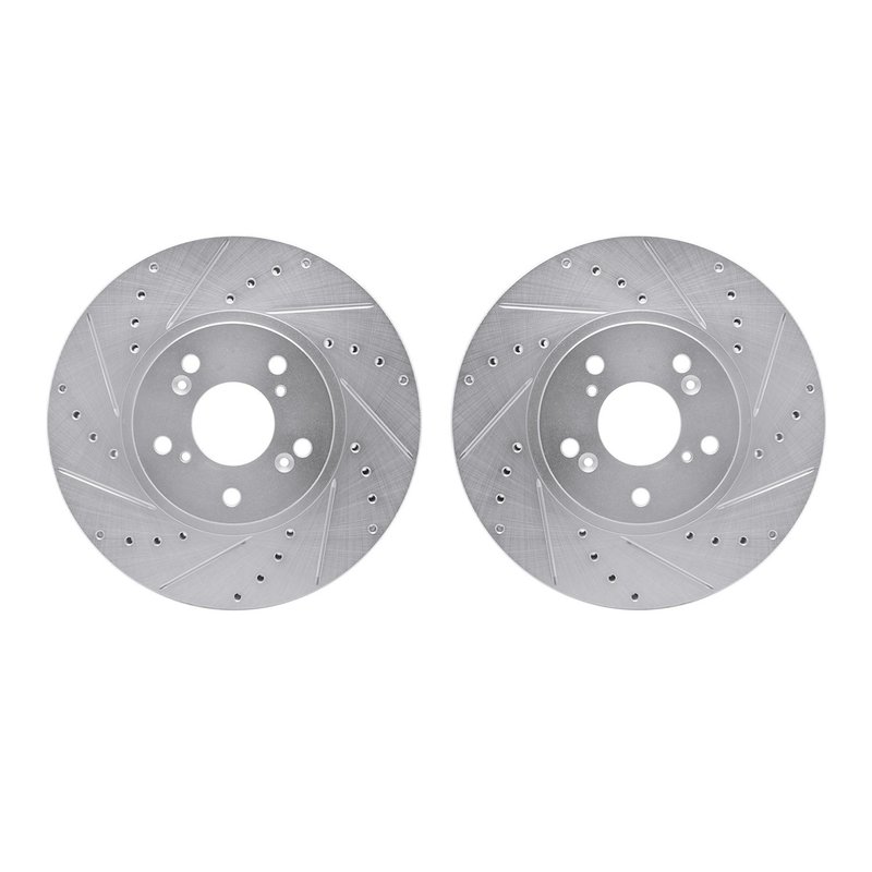 Dynamite Friction 7002-58015 Disc Brake Rotor Set - Front