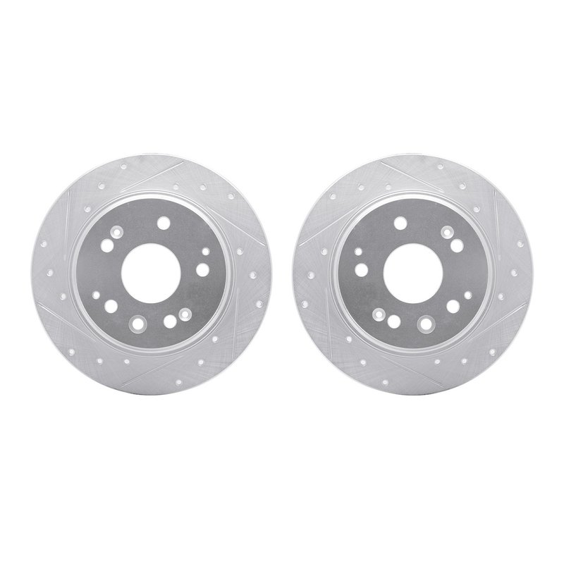 Dynamite Friction 7002-58016 Disc Brake Rotor Set - Rear