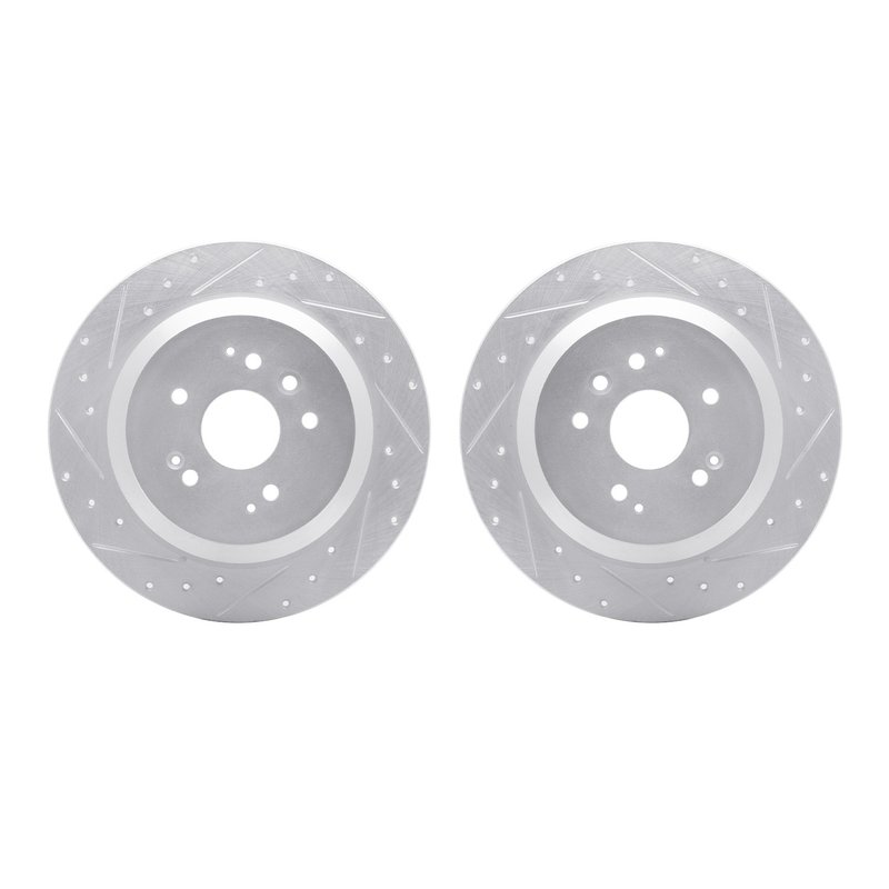 Dynamite Friction 7002-58019 Disc Brake Rotor Set - Rear