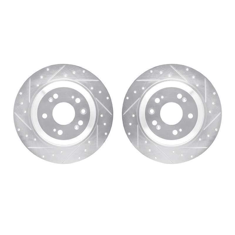 Dynamite Friction 7002-58032 Disc Brake Rotor Set - Rear