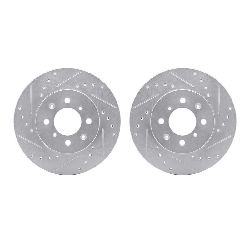 Dynamite Friction 7002-59020 Disc Brake Rotor Set - Front