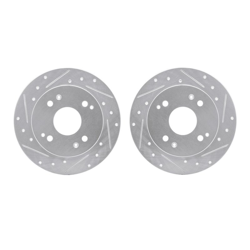 Dynamite Friction 7002-59042 Disc Brake Rotor Set - Rear