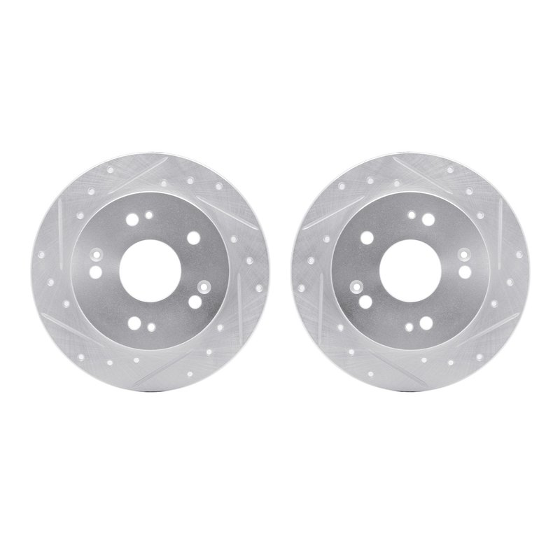 Dynamite Friction 7002-59044 Disc Brake Rotor Set - Rear