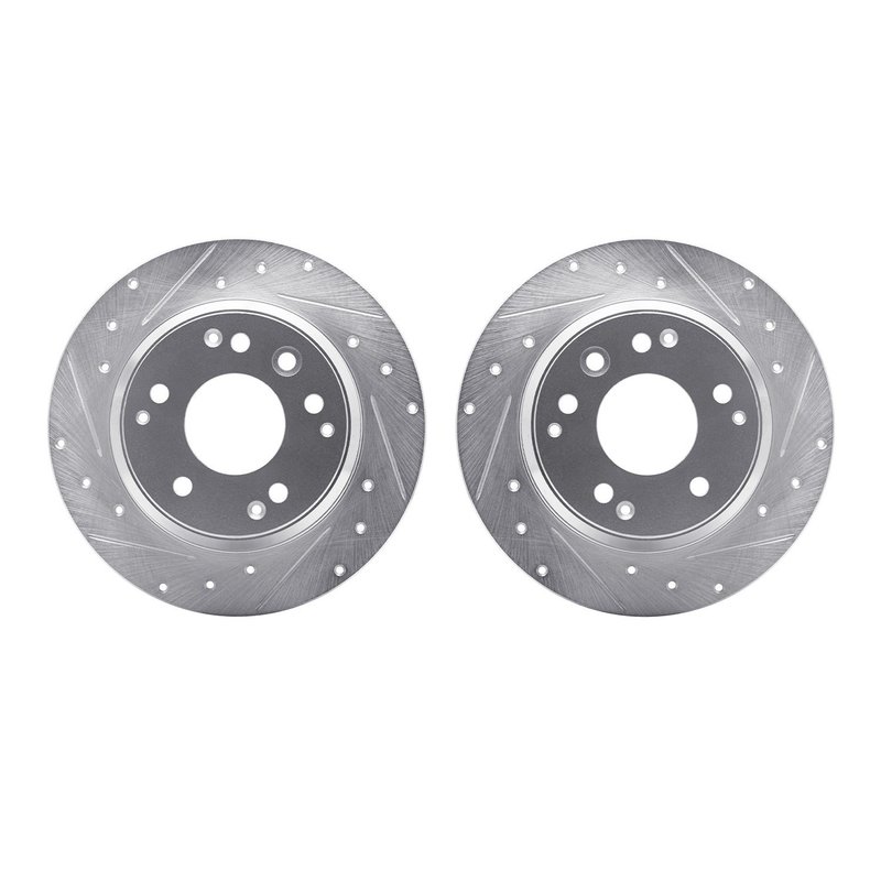 Dynamite Friction 7002-59050 Disc Brake Rotor Set - Rear