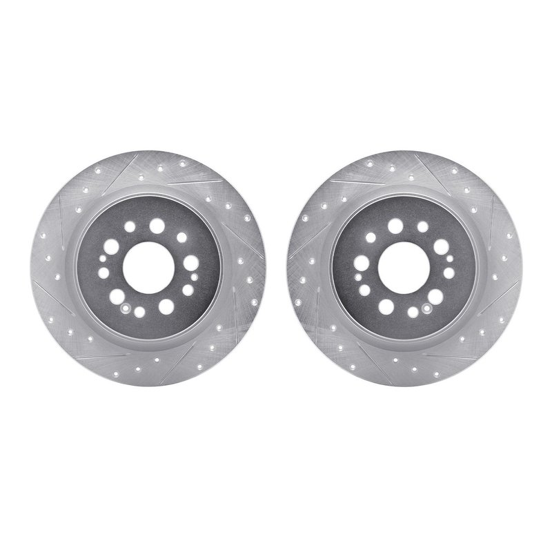 Dynamite Friction 7002-59054 Disc Brake Rotor Set - Rear